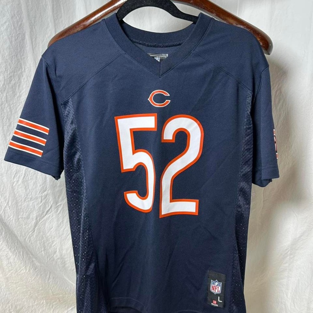 Chicago‎ Bears Khalil Mack Jersey Boys Youth Large (14/16) Navy Blue NFL